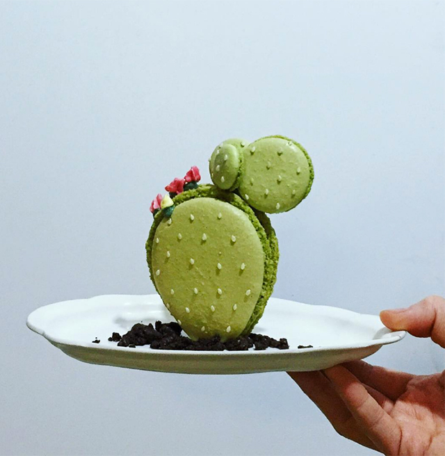 Cactus-macaron-by-Ayako-Kurokawa