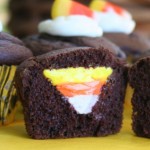 candy-corn-chocolate-cupcakes