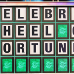 Celebrity wheel of fortune