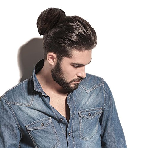 Clip-on man bun 3