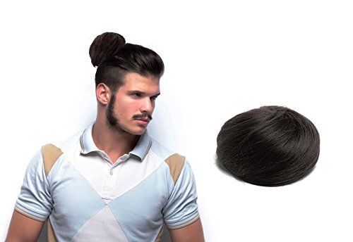 Clip-on man bun