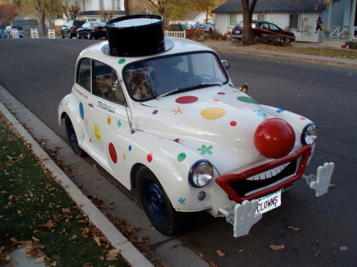 There s a CLOWN CAR for sale Her name is Clarabelle and she s