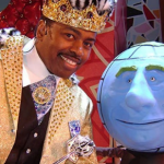 Featured Lance Roberts Globey King of Cartoons The Pee-wee Herman Show on Broadway cast