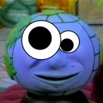 Globey-with-googly-eyes