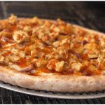 Hot honey chicken waffles pizza papa johns