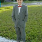 Jen Tatara Goetz son as Pee-wee Halloween 2021