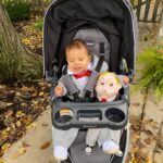 Katie Viña Medrano Baby Lili as Pee-wee with Billy Baloney Halloween 2021