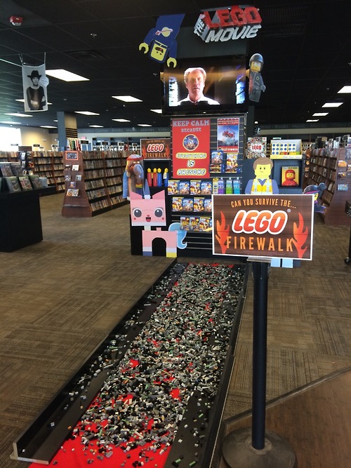 LEGO firewalk