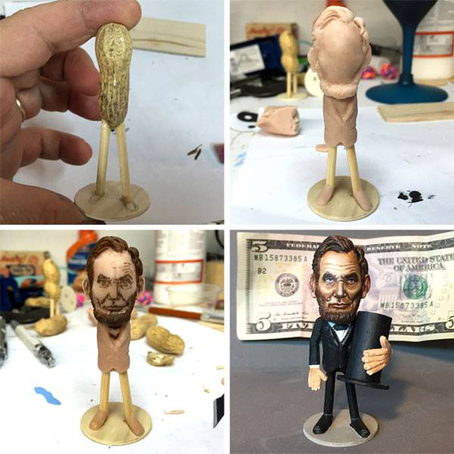 LINCOLN-peanut-art-by-Steve-Casino