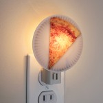 Pizza night light