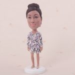 Lady bobblehead