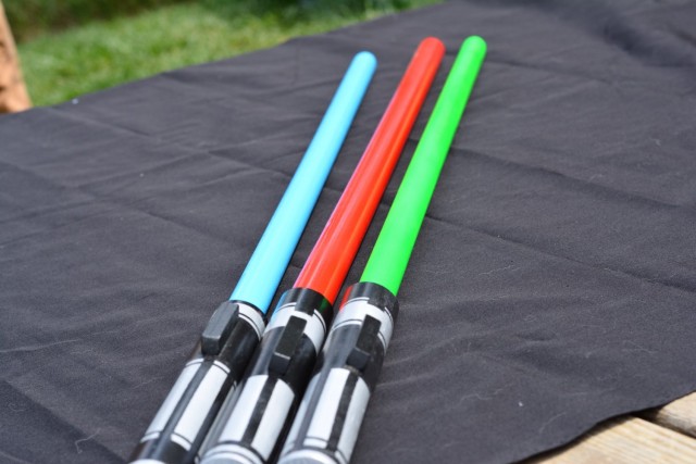 Lightsaber pinata stick