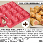Little pigs in blankets Harriet Carter