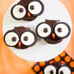 Owl-chocolate-cupcakes