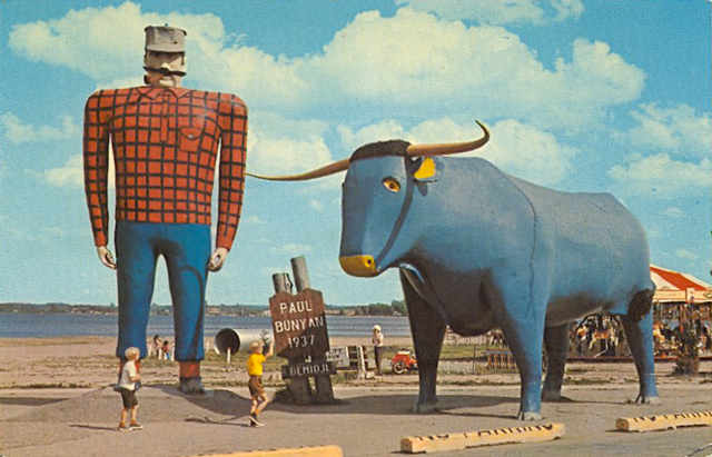 Paul-Bunyan-and-babe-his-blue-ox