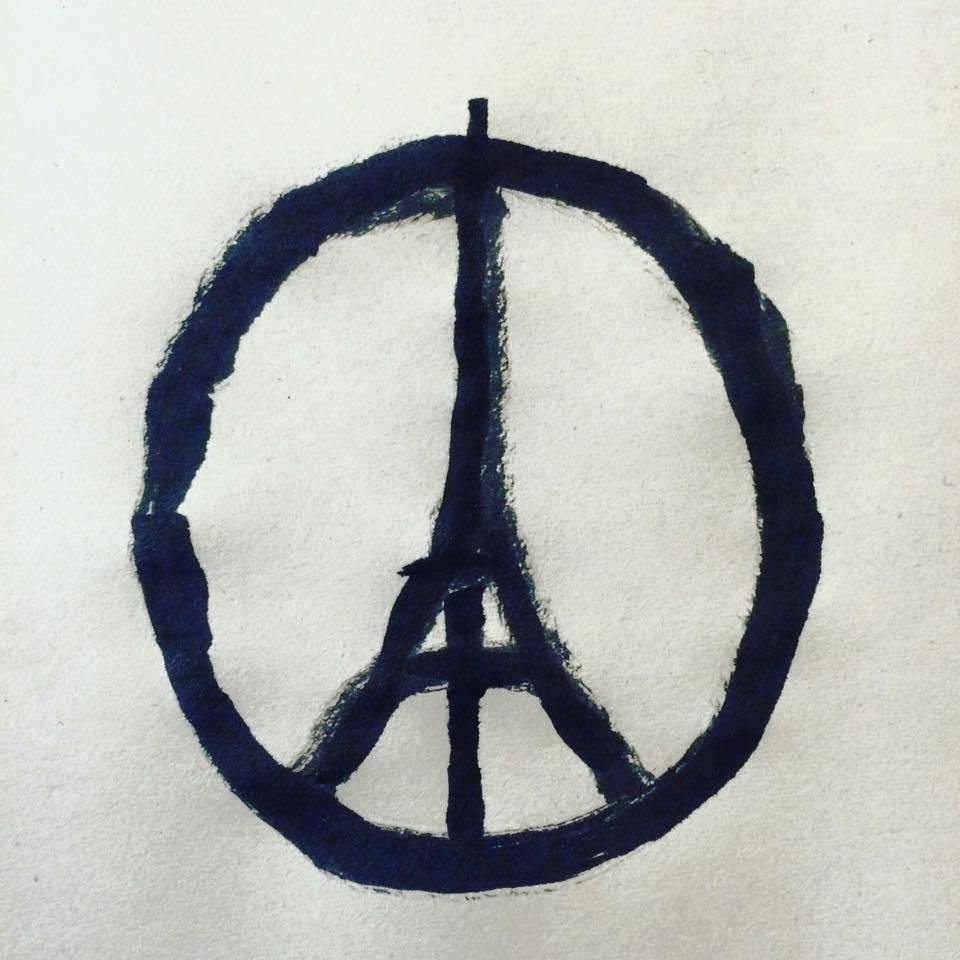 Peace for Paris by Jean Jullien