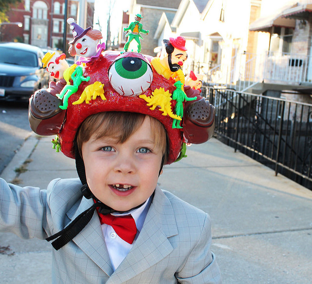 Pee-wee Herman bicycle helmet