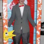 Pee wee Herman in box doll Halloween Costume Jacky