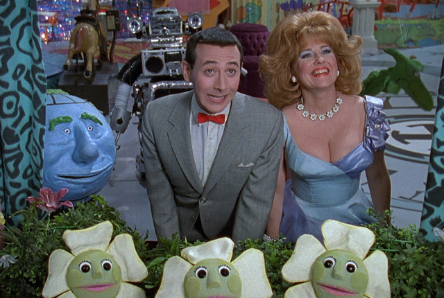 Pee-wee and Miss Yvonne