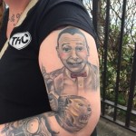 Pee-wee arm tattoo