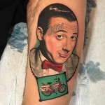 Pee-wee tattoo Dom Constantine