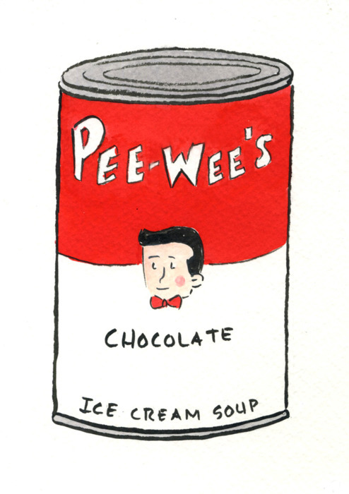 Pee-wee's ice cream soup