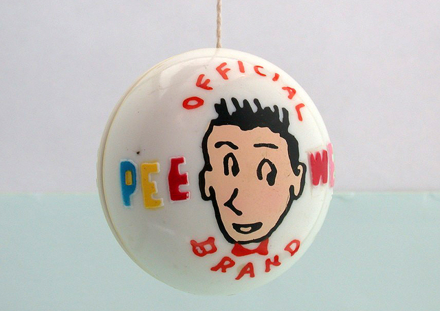 Pee-wee Herman yoyo vintage