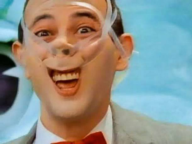 Peewee-face-taped