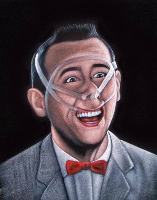 Peewee-velvet-painting