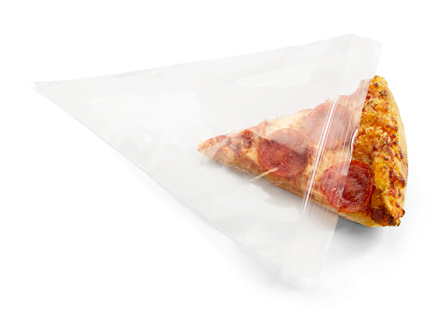 Pizza-sized plastic bags
