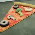 Pizza-sleeping-bag