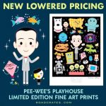 Playhouse art prints Jerrod Maruyama kawaii lowered