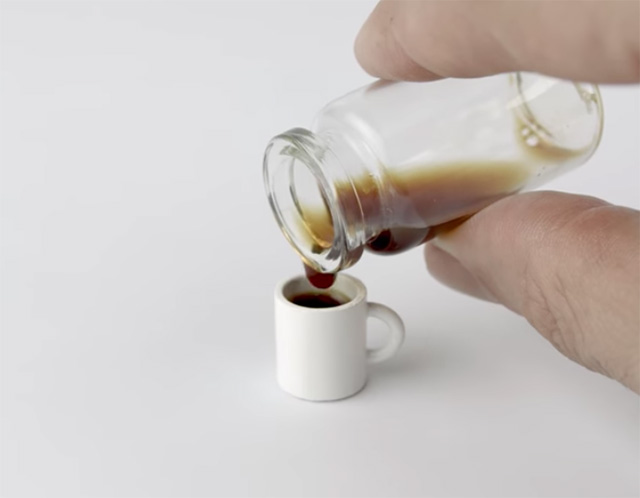 How to Make the Smallest Cup of Coffee in the World