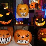 Pumpkin fangs all