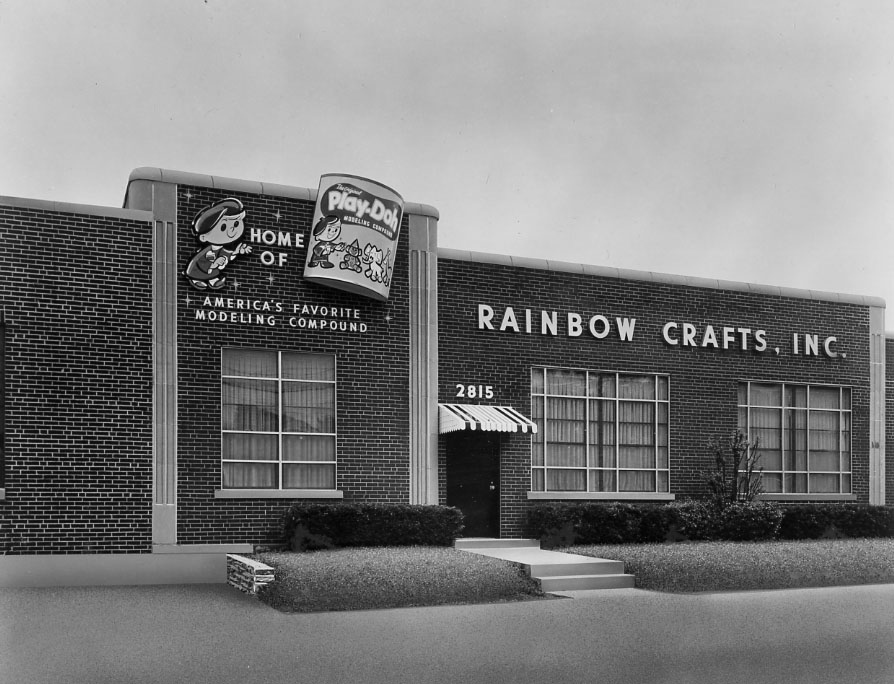 Rainbow Crafts headquarters home of Play-Doh