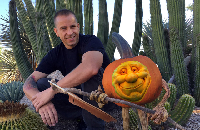 Ray-Villafane-and-pumpkin