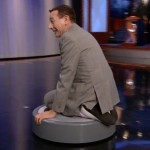 Pee-wee on a Roomba