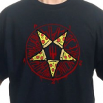 Heavy metal satan pizza