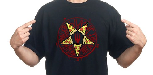 Heavy metal satan pizza