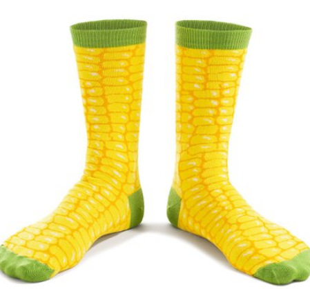 Corn on the cob socks