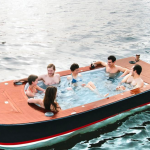 hot tub boat