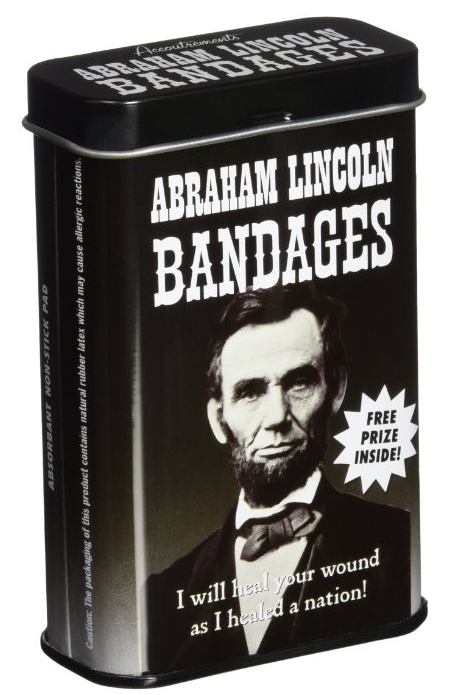 Abraham Lincoln bandages