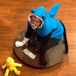 Shark-duck-roomba-costume