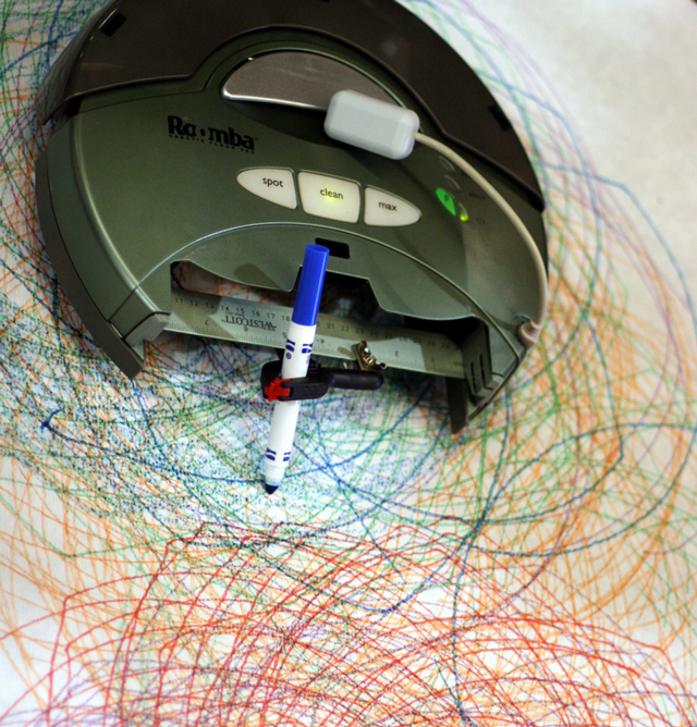 Spirograph-roomba