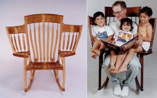 Storytime chair with kids