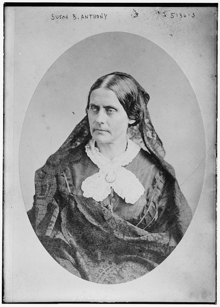 Susan B Anthony #16 Susan B Anthony 1855 library of congress