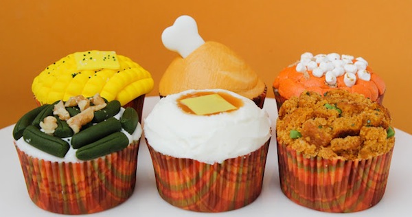 Thanksgiving dessert cupcakes