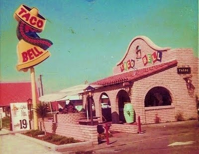 Vintage taco bell restaurant - Pee-wee's blog