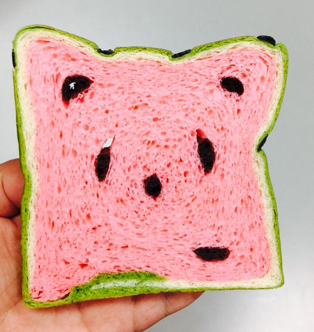 Watermelon bread