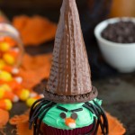 Witch-chocolate-cupcakes